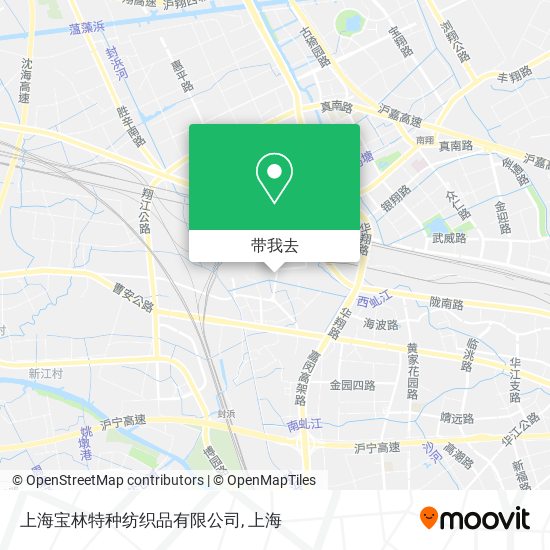 上海宝林特种纺织品有限公司地图