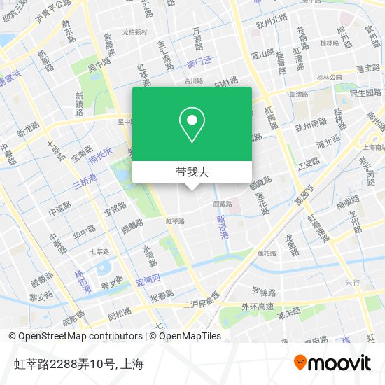 虹莘路2288弄10号地图