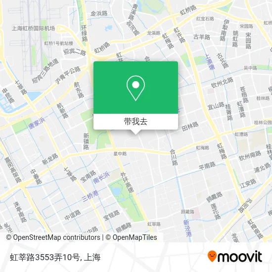 虹莘路3553弄10号地图