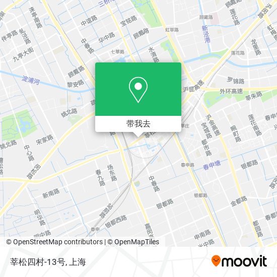 莘松四村-13号地图