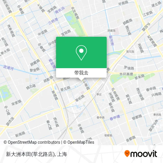 新大洲本田(莘北路店)地图