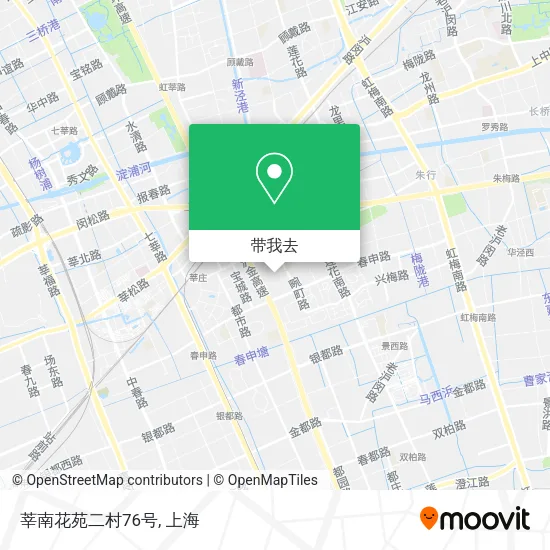 莘南花苑二村76号地图