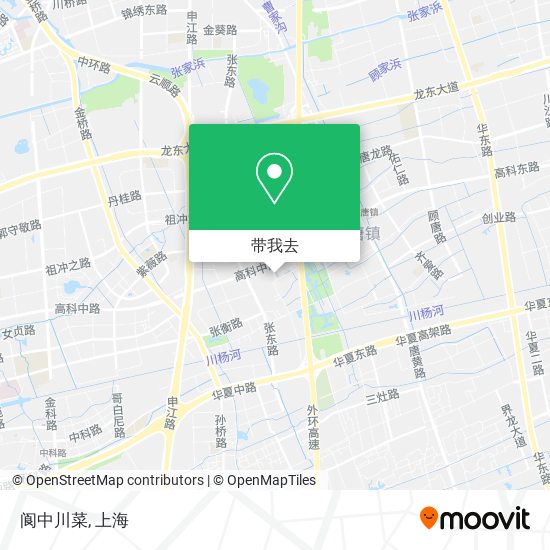 阆中川菜地图