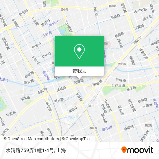 水清路759弄1幢1-4号地图