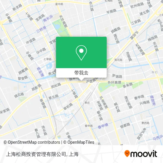 上海松商投资管理有限公司地图