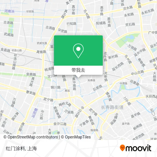 红门涂料地图