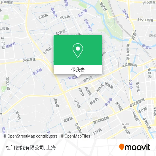 红门智能有限公司地图