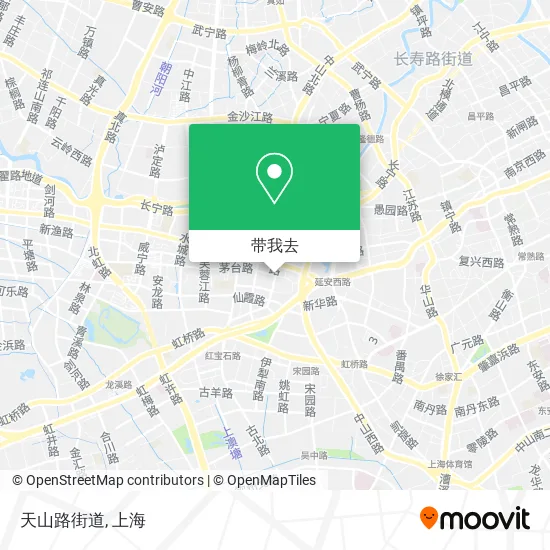 天山路街道地图
