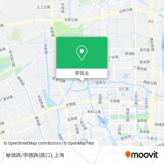 敏德路/崇德路(路口)地图