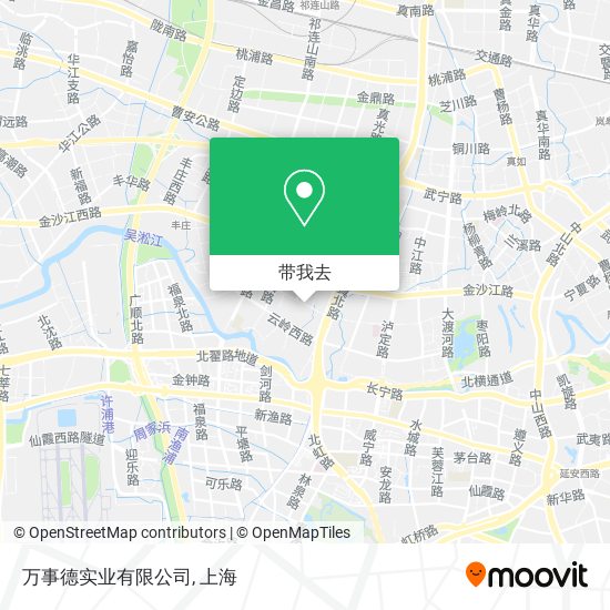 万事德实业有限公司地图