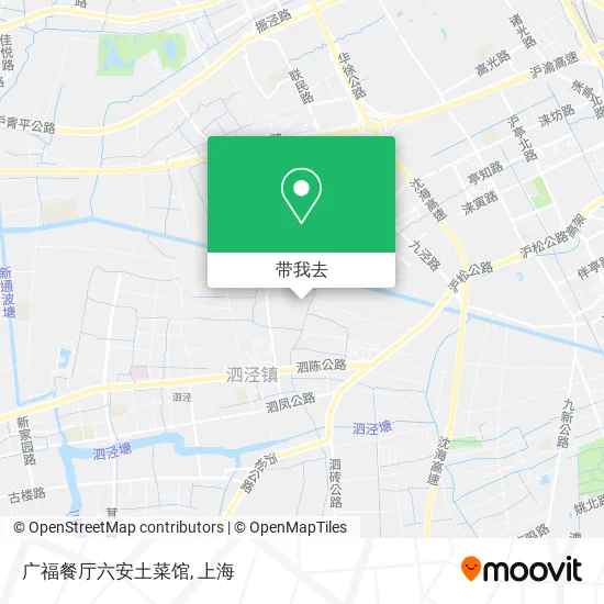 广福餐厅六安土菜馆地图