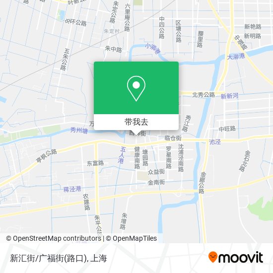 新汇街/广福街(路口)地图