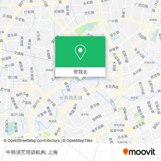中韩演艺培训机构地图