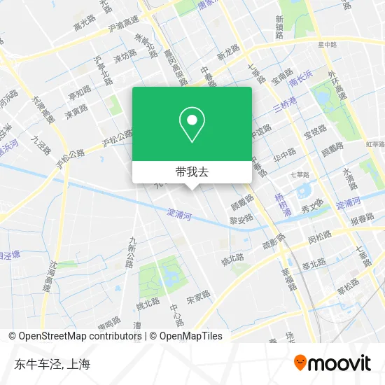 东牛车泾地图