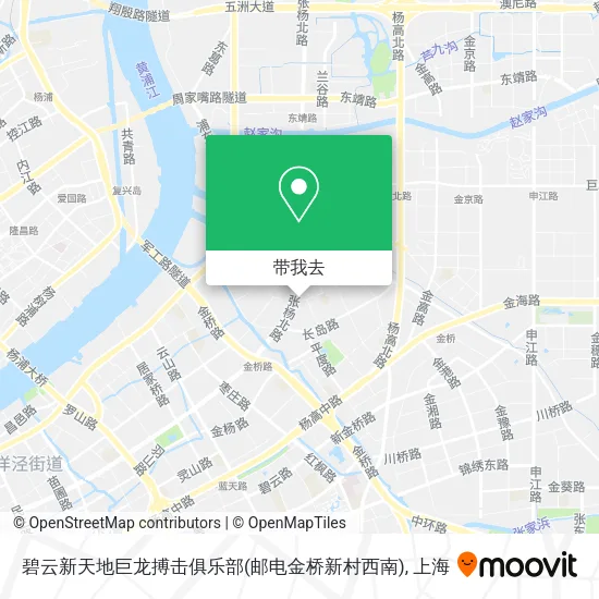 碧云新天地巨龙搏击俱乐部(邮电金桥新村西南)地图