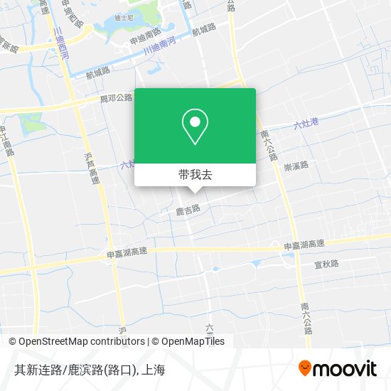 其新连路/鹿滨路(路口)地图