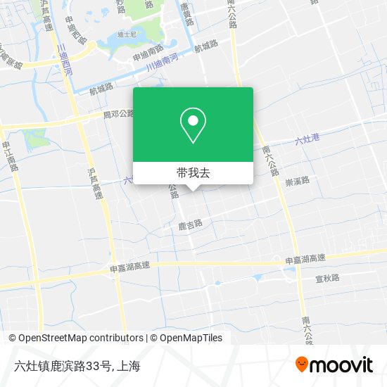 六灶镇鹿滨路33号地图