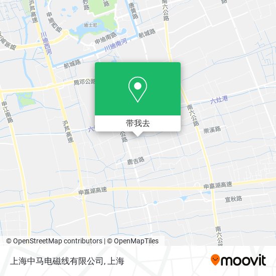 上海中马电磁线有限公司地图