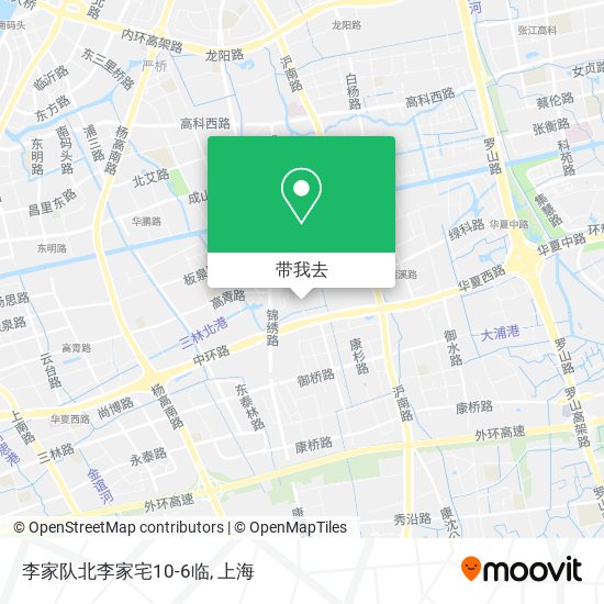 李家队北李家宅10-6临地图