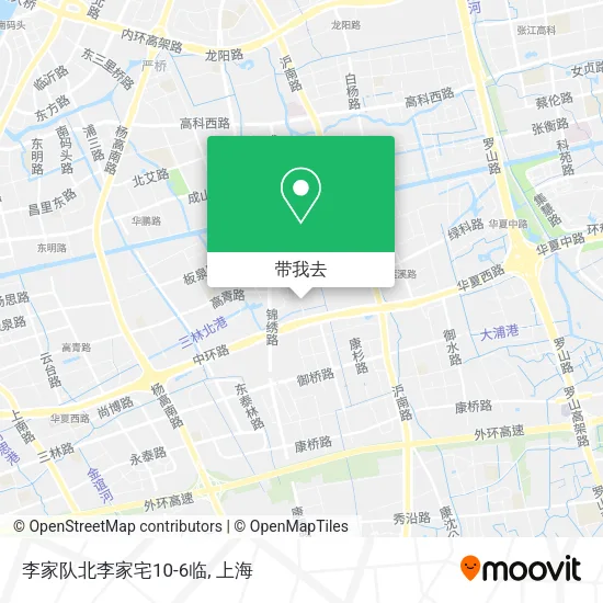 李家队北李家宅10-6临地图