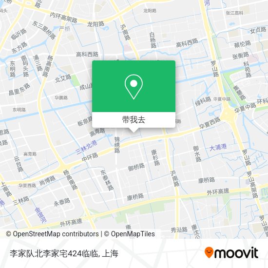 李家队北李家宅424临临地图