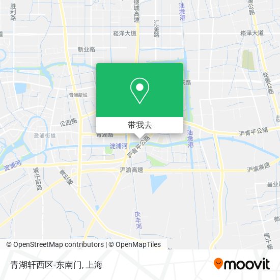青湖轩西区-东南门地图