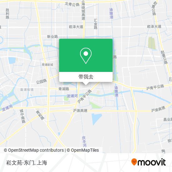 崧文苑-东门地图