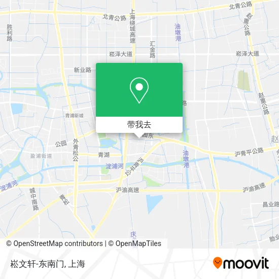 崧文轩-东南门地图
