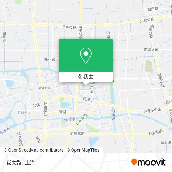 崧文路地图