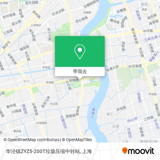 华泾镇ZYZ5-200T垃圾压缩中转站地图