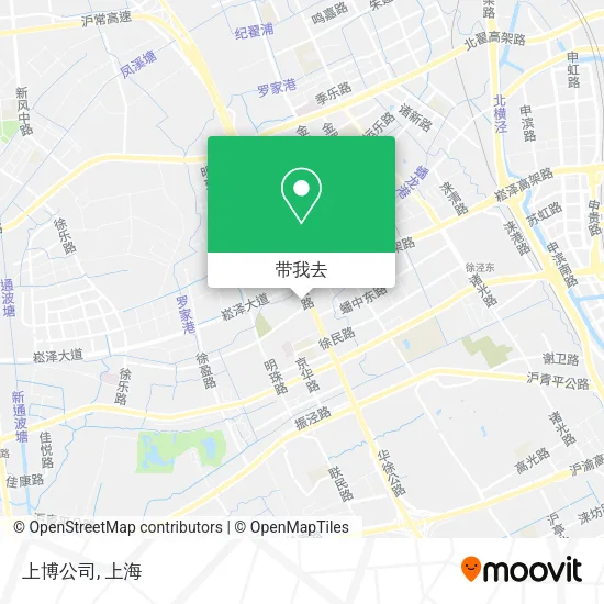 上博公司地图