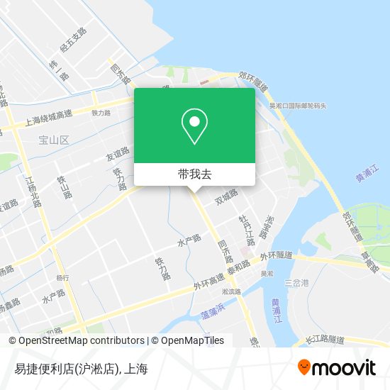 易捷便利店(沪淞店)地图