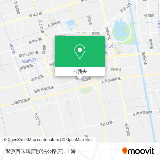 紫燕百味鸡(西沪淞公路店)地图