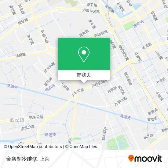 金鑫制冷维修地图