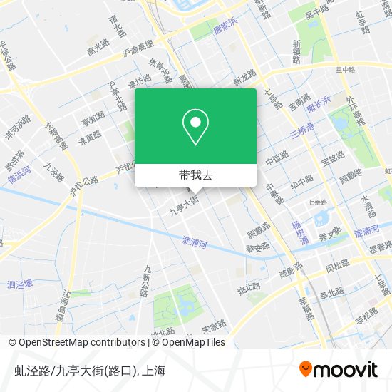 虬泾路/九亭大街(路口)地图