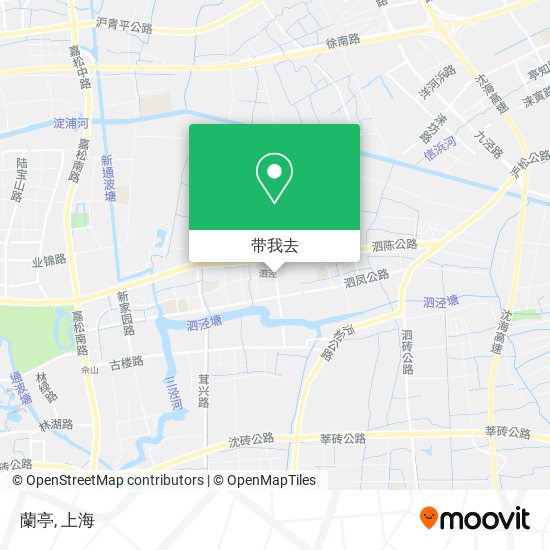 蘭亭地图