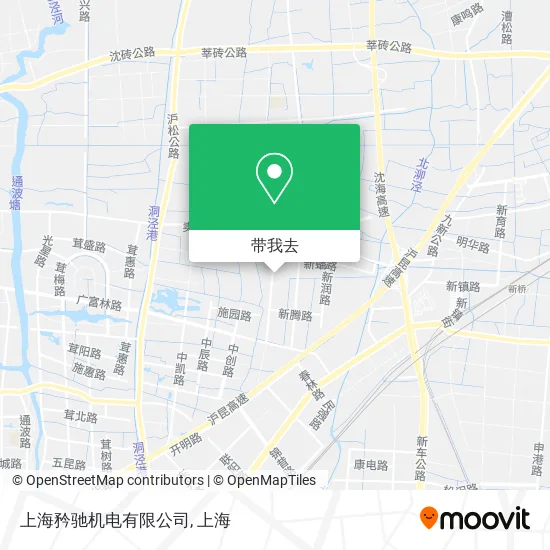 上海矜驰机电有限公司地图