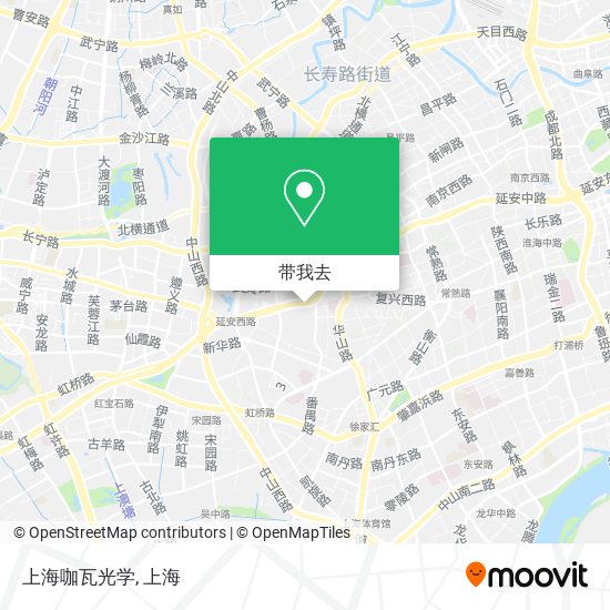 上海咖瓦光学地图
