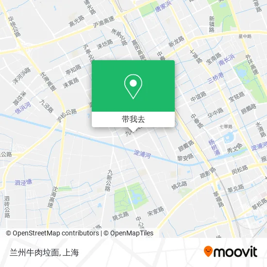 兰州牛肉垃面地图