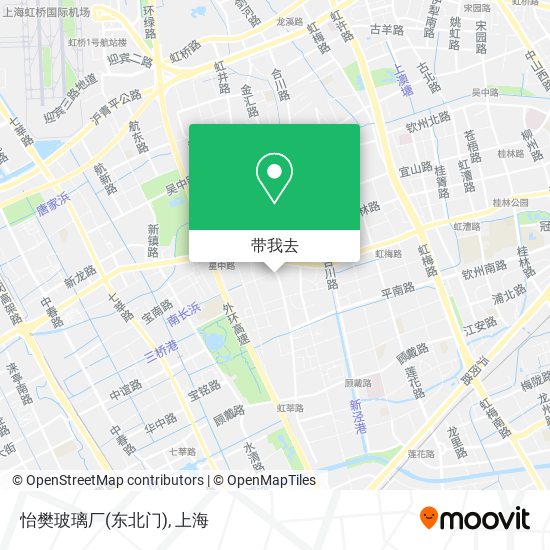 怡樊玻璃厂(东北门)地图