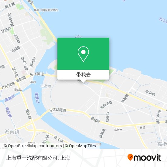 上海重一汽配有限公司地图