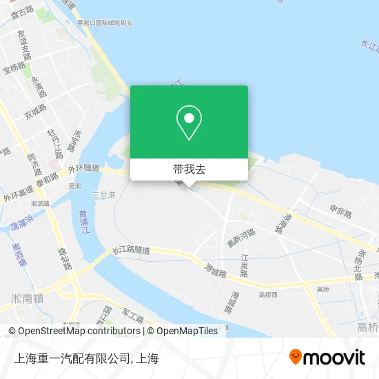上海重一汽配有限公司地图