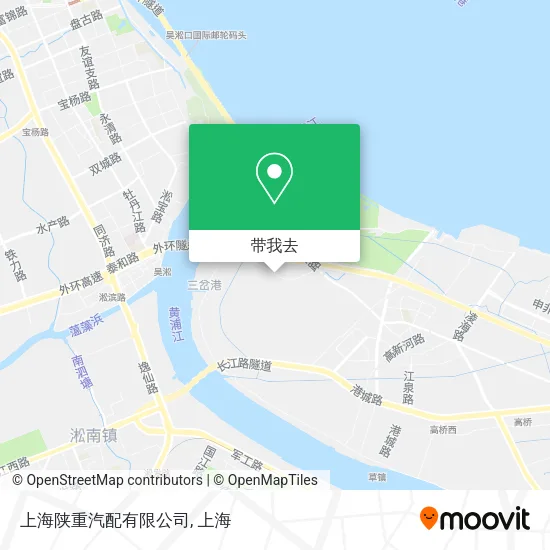 上海陕重汽配有限公司地图