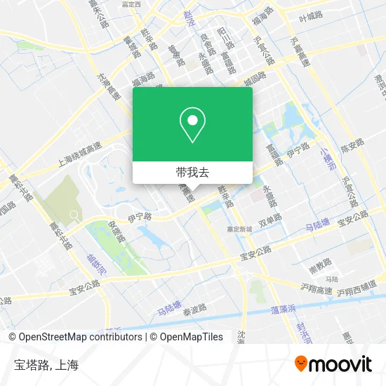 宝塔路地图