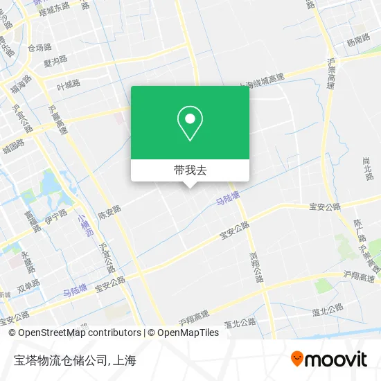 宝塔物流仓储公司地图