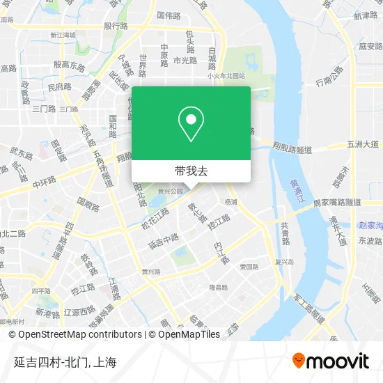 延吉四村-北门地图