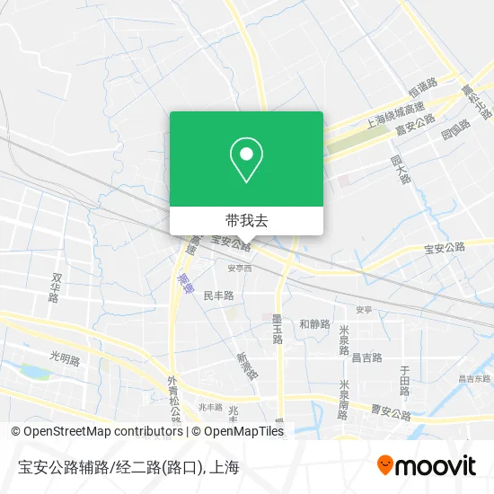 宝安公路辅路/经二路(路口)地图