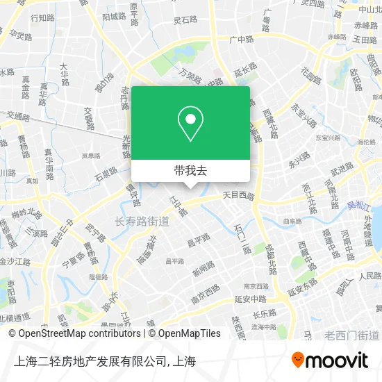 上海二轻房地产发展有限公司地图