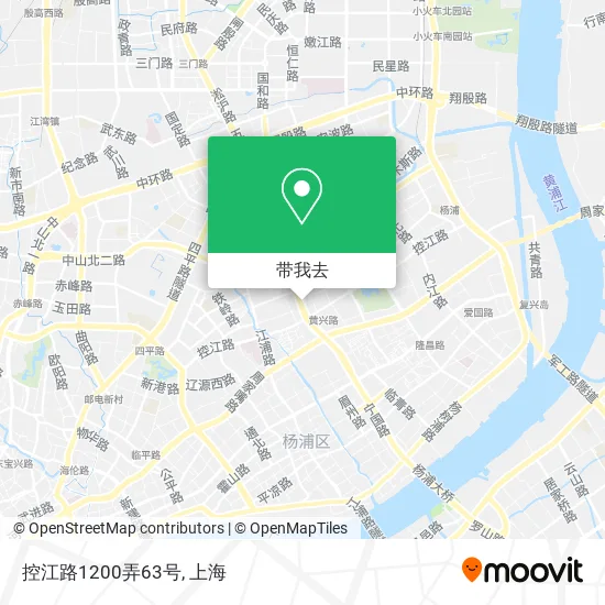 控江路1200弄63号地图