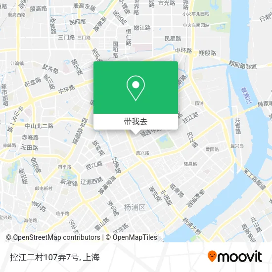 控江二村107弄7号地图